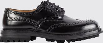 Churchs Derby in pelle di vitello spazzolata con motivo brogue e suola dentellata