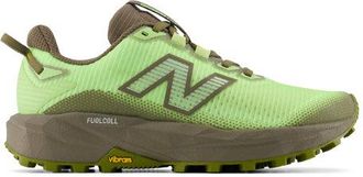 New Balance Mujer FuelCell Rebel Trail en Verde/Gris, Talla 36.5