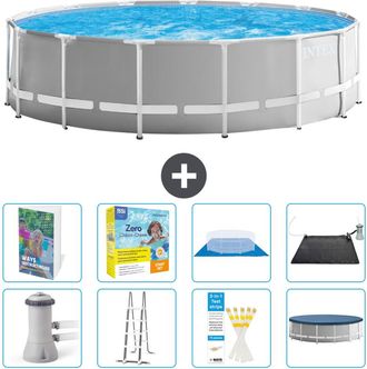 Intex Piscina Prism Frame Redonda - 457x122 Cm - 9-piezas S582