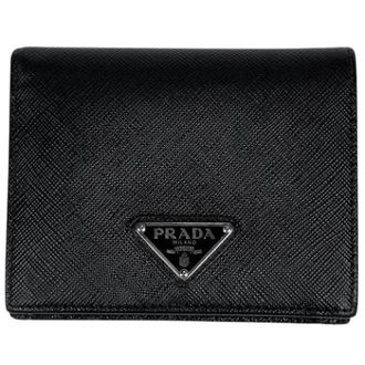 Prada Pre-owned Bi-fold Wallet - - Pre-owned - Donna - Nero - ONE SIZE