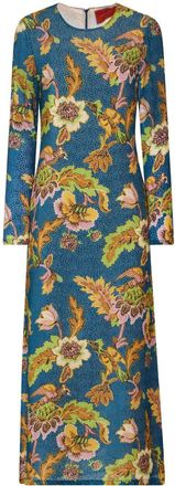 La DoubleJ Swing maxi dress - Blue