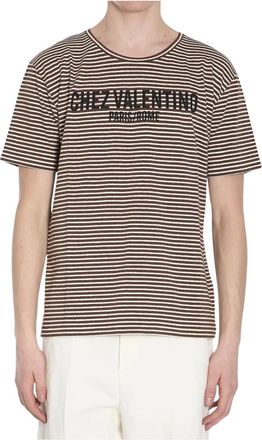 Valentino Garavani Heren, Tops, Veelkleurig, Maat: XL Katoen