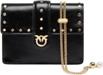 Pinko Love Pocket Studs - - Bags - Donna - Nero - ONE SIZE