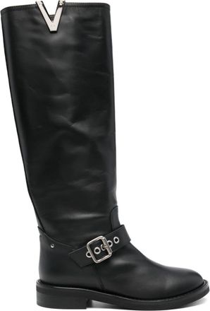 Via Roma 15 4216 boots - women - Leather - 37.5 - Black
