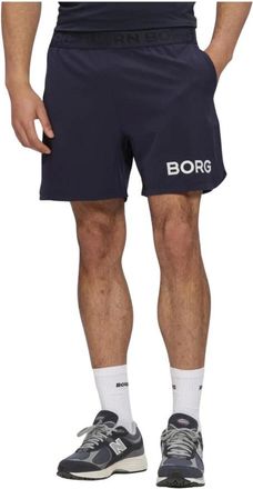 Bj&ouml;rn Borg Korte Broeken, Heren, Blauw, S, Borg 6 Shorts
