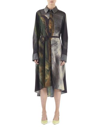 Jason Wu Blousejurk met ceintuur - Zwart