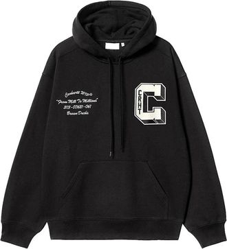 Carhartt Work in Progress Hombre, Sudaderas, Negro, Talla: L