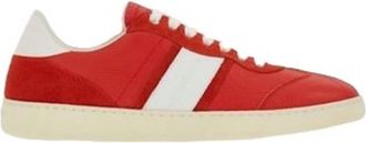 Ferragamo Garda Signature Low-Top Sneakers, Size 7