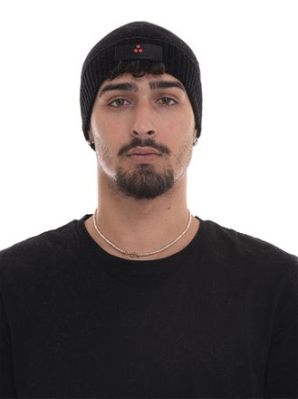Peuterey Cappello con risvolto logato CANOVA01-PEX0186 Nero Peuterey Uomo