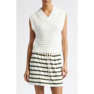 Derek Lam Bryce Sweater Vest in Marshmallow at Nordstrom, Size X-Small