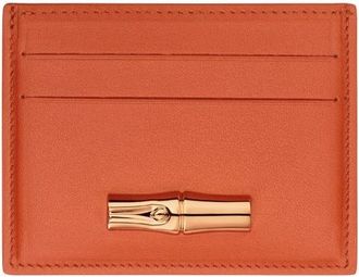 Longchamp Le Roseau Sleek Card Holder