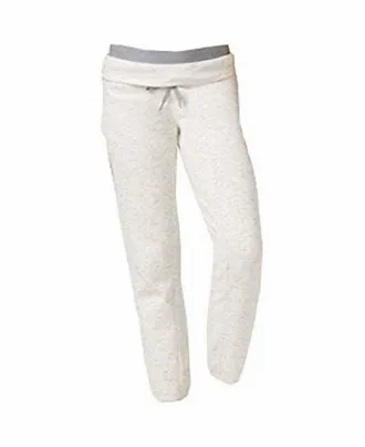 Calvin Klein Womens Fleece Jogger Pants In Off-White