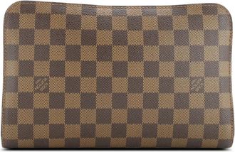 Louis Vuitton Pochette Saint Louis Damier clutch bag - Bruin