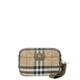 Burberry Monedero Horseshoe - Accessories - Mujer - Beige - ONE SIZE