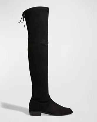 Stuart Weitzman Lowland Suede Over-The-Knee Boot