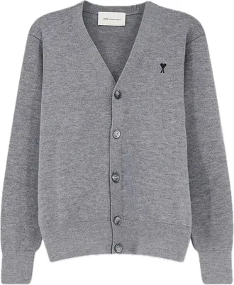 Ami Cardigan Grey HKC361-001-A336