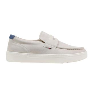 Tommy Hilfiger Loafers, male, Beige, Size: 11 US Lightweight Suede Hybrid Loafer