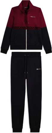 Freddy Tuta con zip e collo alto decorata da inserti animalier