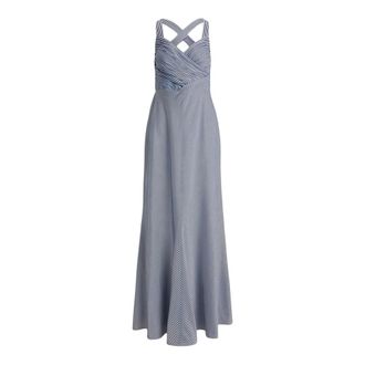 Ralph Lauren Dames, Jurken, Blauw, Maat: S Taf