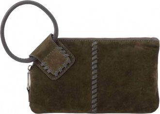 Hobo Womens Sable Wristlet In Herb