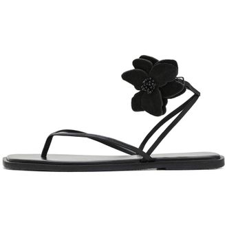 Free People Womens Mismatch Magnolia Sandals, Black