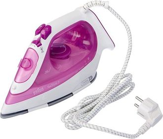 Braun Si3030pu - Plancha De Vapor - Texstyle - Sistema Anti-cal - Caudal De Vapor 45g/min - Braun