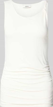 Topshop Tr&auml;gertop mit Knotendetail Modell KIA in Offwhite, Gr&ouml;&szlig;e XS