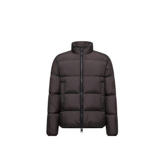 Moncler Moncler Erterle Short Down Jacket, Men, Brown, Size: 2