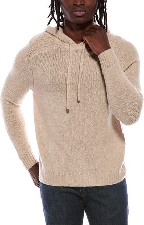 Autumn Cashmere Shaker Yoke Cashmere & Wool-Blend Hoodie