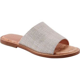 Marc Fisher Grayce Slide Sandal in Light Gray at Nordstrom Rack, Size 8.5