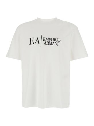 Emporio Armani White Crew Neck T-Shirt