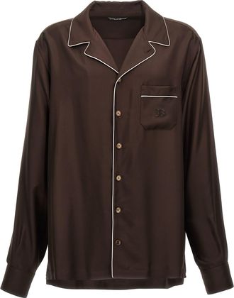 Dolce & Gabbana Logo Embroidery Shirt