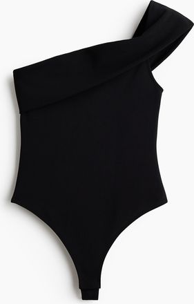 H&M Schulterfreier Tangabody - Schwarz