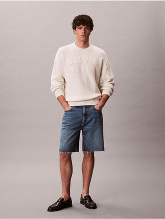 Calvin Klein Jeans Calvin Klein Mens 90s Denim Shorts - Medium Blue - 29