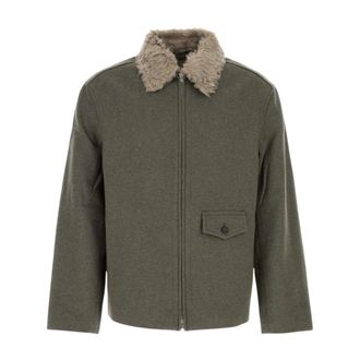 Our Legacy Evolved Jacket - Heren - Bomber jackets - Grijs - L - Wol - Jassen