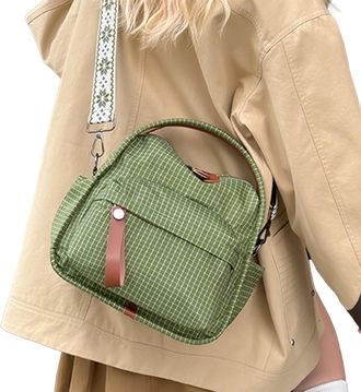 Generic Shoulder Bag for Women,Adjustable Strap Zipper Top Handle - Nylon Sling Bag Women Purse | for Outdoor Travel Work Camping Shopping Dating Everyday Bir