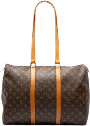 Louis Vuitton Pre-owned Sac Flanerie 45 - Dames - Vintage Shopper - Bruin - ONE Size - Leer - Vintage