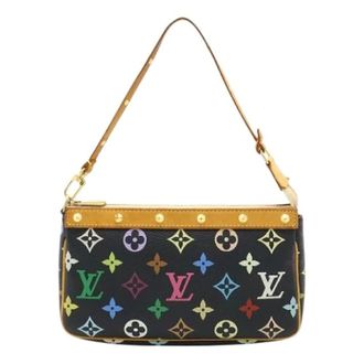 Louis Vuitton Pre-owned Mini Bags, female, Multicolor, Size: ONE SIZE Pre-owned Monogram Multicolore Accessoires Pouch