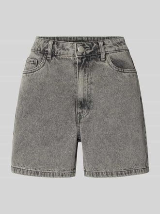 Pieces Regular Fit Jeansshorts aus Baumwoll-Mix Modell ABBI in Hellgrau, Gr&ouml;&szlig;e XL