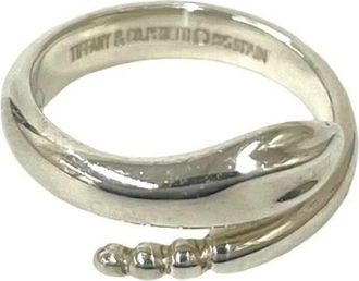 Tiffany & Co. Silver Silver 925 Band Ring (Pre-Owned)