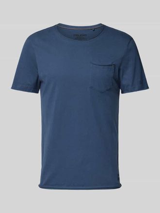 Blend T-Shirt mit Rundhalsausschnittt Modell NOEL in Marine, Größe 3XL