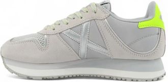 Munich Schoenen, Dames, Grijs, 36 EU, Leer, Sneaker