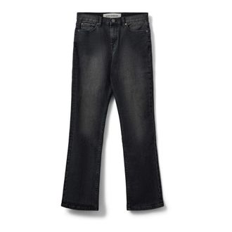 Sofie Schnoor Carisw Mid Jeans - female - Sofie Schnoor - Straight Fit Jeans - Gray - XL - Jeans
