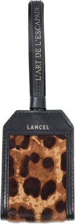 Lancel Etichetta con stampa - Marrone