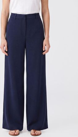 Max Mara S Max Mara Pantaloni palazzo a vita alta in cotone