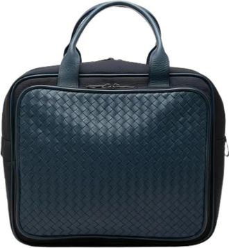 Bottega Veneta Pre-owned Business Bag - Dames - Vintage Handtas - Zwart - ONE Size - Leer - Vintage