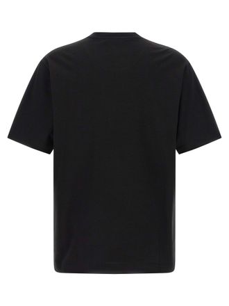 Dolce & Gabbana Logo-Embroidered Cotton T-Shirt - Black