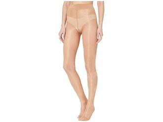 Wolford Satin Touch 20 Womens Tights Hose Gobi : XXL (51-63 - 198-220 lbs), Cotton/Nylon/Satin