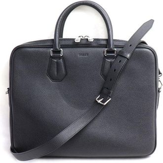 Bally STAZ. O Leather Briefcase