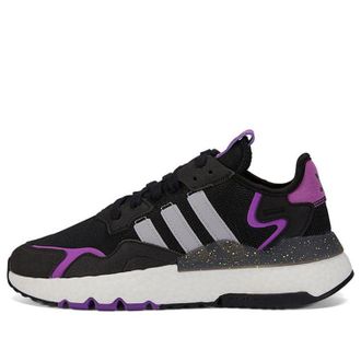 adidas (WMNS) adidas Originals Nite Jogger Black Purple FX6903